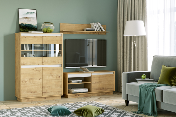 Полка VIRGINIA НМ 011.62 дуб бунратти