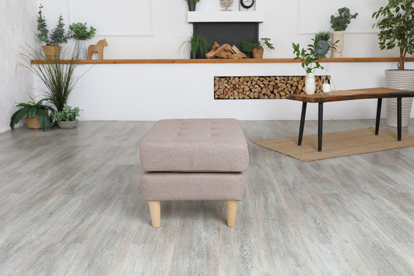 Пуф Гарнет ТП 434 рогожка бежевый