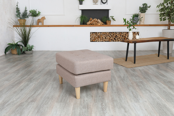 Пуф Гарнет ТП 434 рогожка бежевый