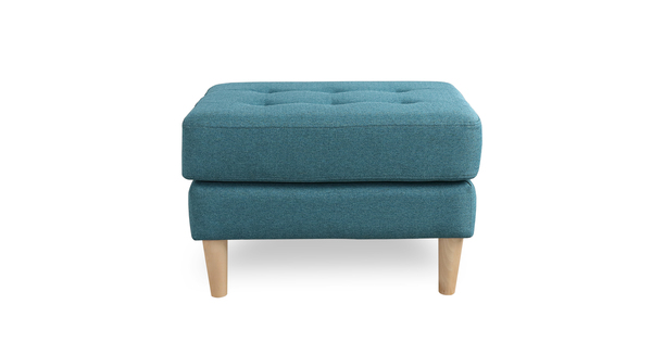 Пуф Гарнет ТП 436 рогожка бирюзовый