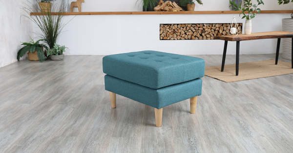 Пуф Гарнет ТП 436 рогожка бирюзовый