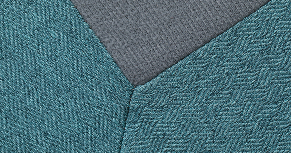 Пуф Гарнет ТП 436 рогожка бирюзовый