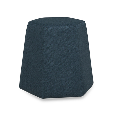 Пуф Пэн рогожка Apollo navy (синий лазурный)