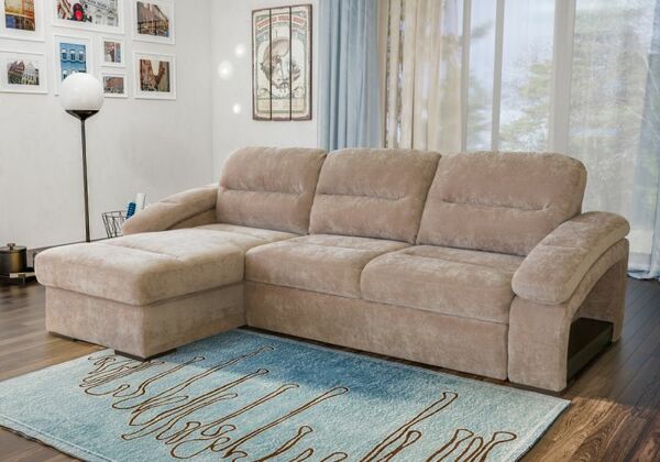 Рокси 1 диван угловой в заказной ткани