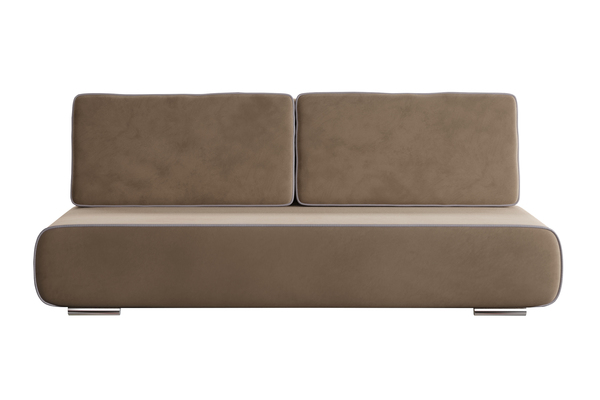 Диван-кровать прямой Роял 3т велюр Ультра какао, Вивальди 7