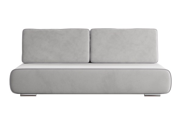 Диван-кровать прямой Роял 3т велюр Ультра смог, Вивальди 7