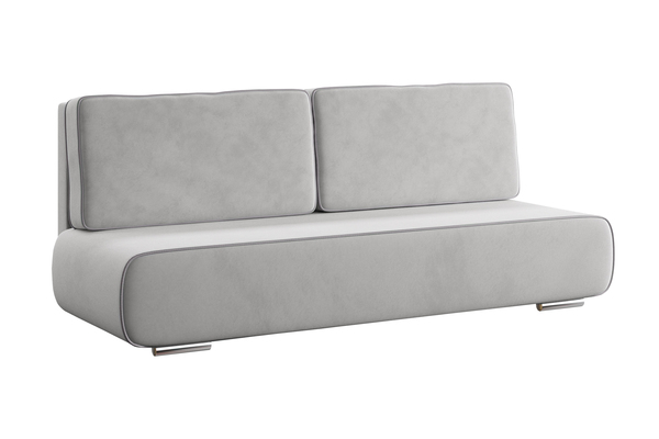 Диван-кровать прямой Роял 3т велюр Ультра смог, Вивальди 7