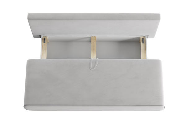 Диван-кровать прямой Роял 3т велюр Ультра смог, Вивальди 7