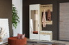 Шкаф для одежды Livorno НМ 013.16 Х RZ с зеркалом, дуб бунратти, софт панакота
