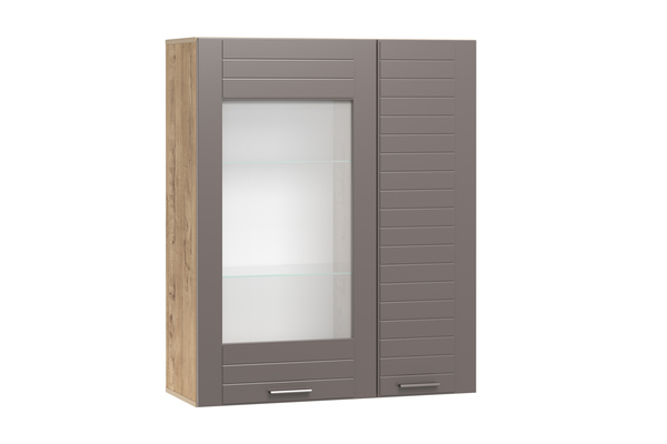 Шкаф навесной Livorno НМ 011.29 X софт графит, дуб бунратти