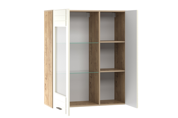 Шкаф навесной Livorno НМ 011.29 X софт панакота, дуб бунратти