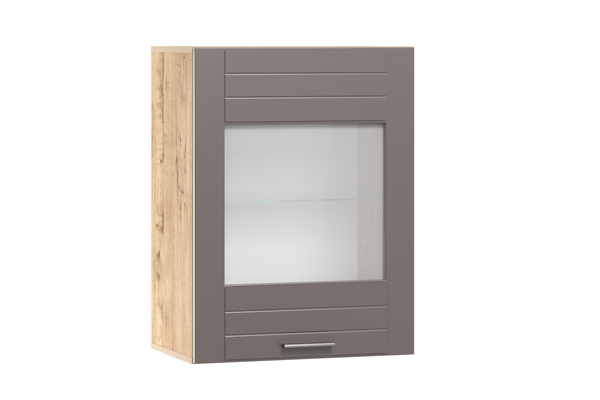 Шкаф навесной Livorno НМ 011.30-01 X софт графит, дуб бунратти