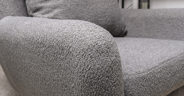 Кресло для отдыха Шон ТК 273 велюр Romeo 06 серый