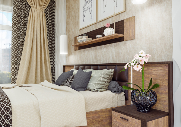 Кровать Гранд 160 с щитовым основанием винтажное дерево, венге шелк, венге магия