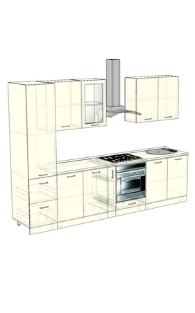 Стандарт СТ.2800.1 кухонный гарнитур