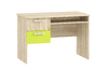 Стол для компьютера Акварель НМ 009.19-05 М2 дуб сонома, лайм