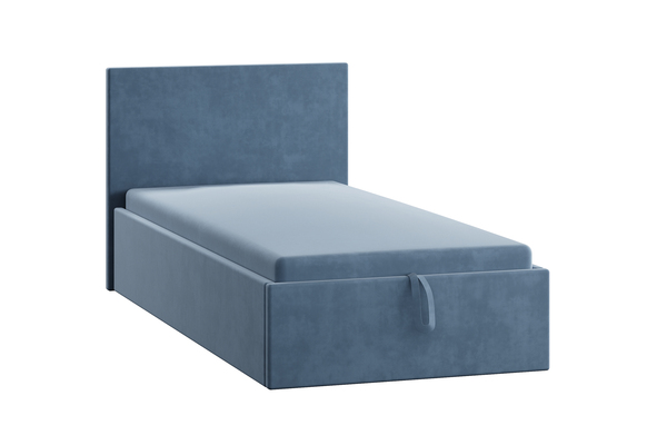 Тахта Лаура 900 велюр Оникс 17