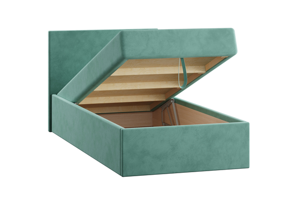 Тахта Лаура 900 велюр Ультра минт