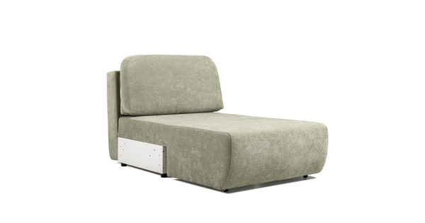 Диван-кровать угловой Тэдди 1503 композиция 3, букле Pique 007 оливковый, модульная система, сборка на любую сторону