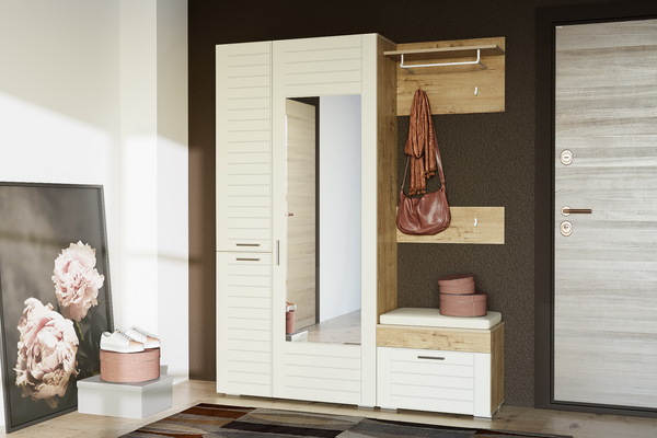 Тумба Livorno НМ 040.63 Х дуб бунратти, софт панакота