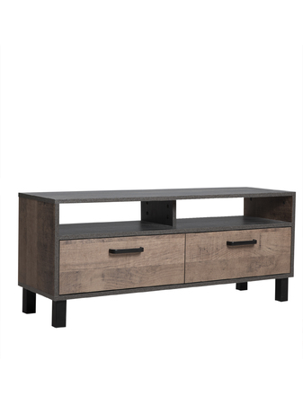 Тумба под ТВ в гостиную Стронг 13.263 дуб гранж колониальный, интра