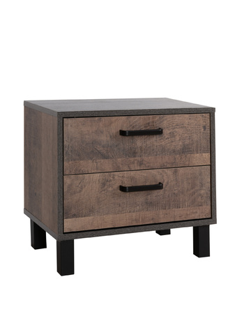 Тумба прикроватная Стронг 13.242 дуб гранж колониальный, интра