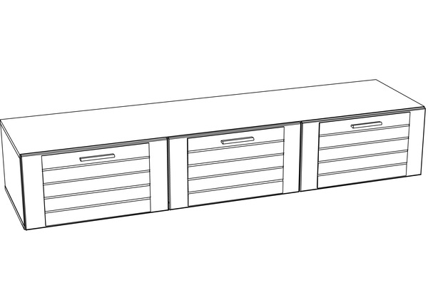 Тумба ТВА Livorno НМ 011.33 X софт графит, дуб бунратти