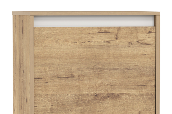 Тумба VIRGINIA НМ 040.53 дуб бунратти, белый скандинавский