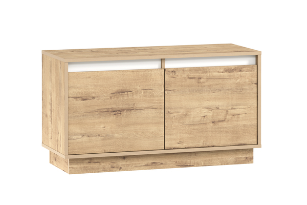 Тумба VIRGINIA НМ 040.53 дуб бунратти, белый скандинавский