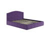 Кровать Виго 160 ткань Савана виолет с подъемным механизмом