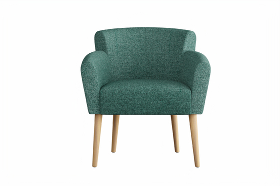 Кресло для отдыха Вирджиния рогожка Sherlock 673 зеленый